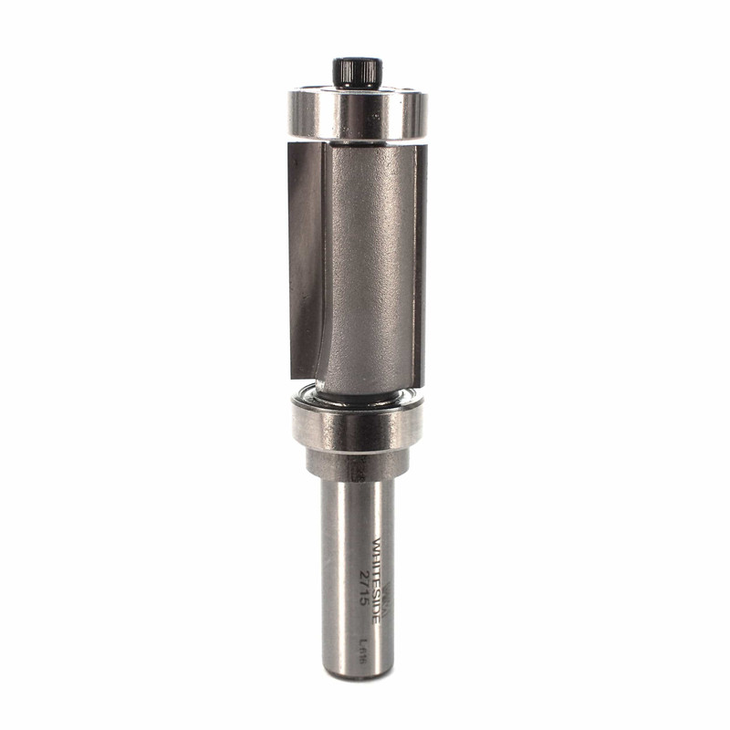 Over-Under Flush Trim Router Bit - Shank:1/2" - Diameter:7/8" - Cutting Length:1-1/2"